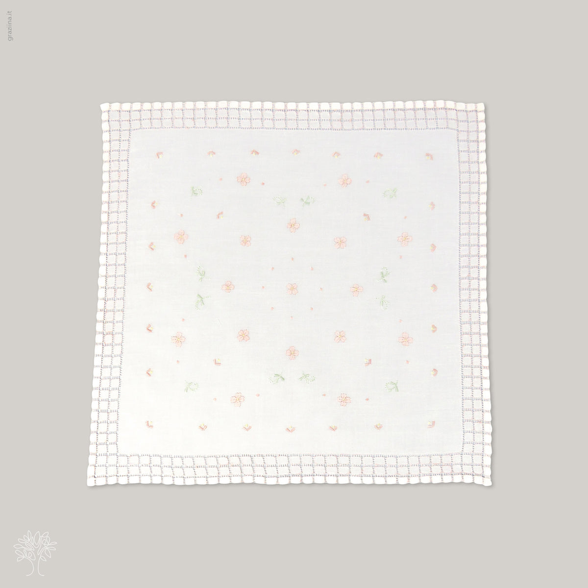 PETUNIA ROSA - ricamato